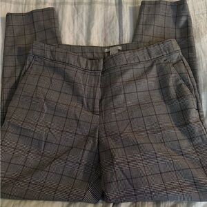 H&M Black and White Checkered Pants